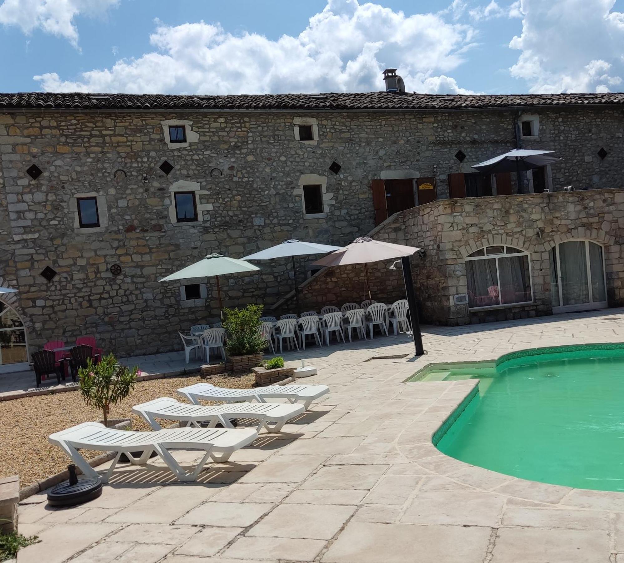 Ardeche Chambres D Hotes Pres De Vallon Pont D Arc Гроспиер Екстериор снимка