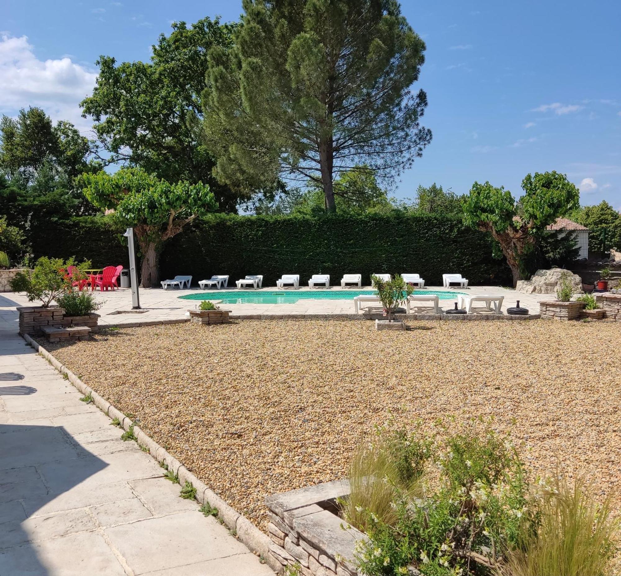 Ardeche Chambres D Hotes Pres De Vallon Pont D Arc Гроспиер Екстериор снимка
