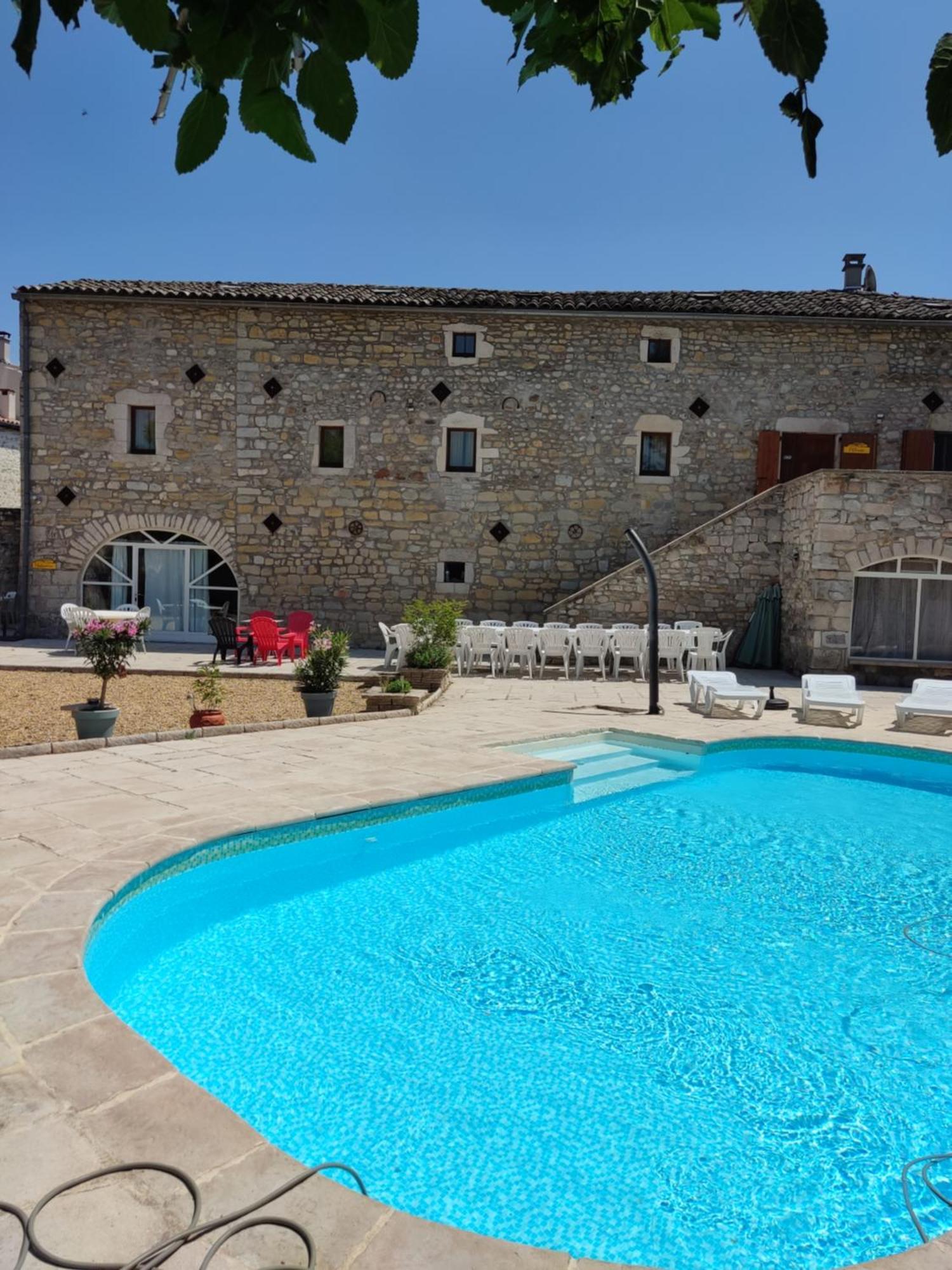 Ardeche Chambres D Hotes Pres De Vallon Pont D Arc Гроспиер Екстериор снимка